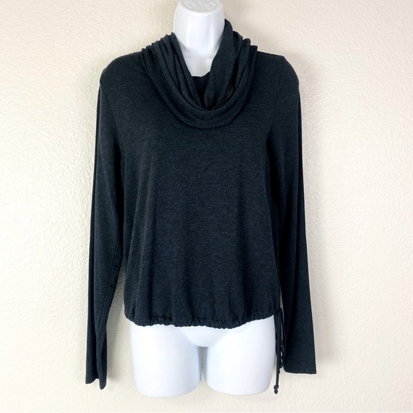 CAbi Recess Cowl Neck Pullover Knit Hoodie Size S - Picture 2 of 10